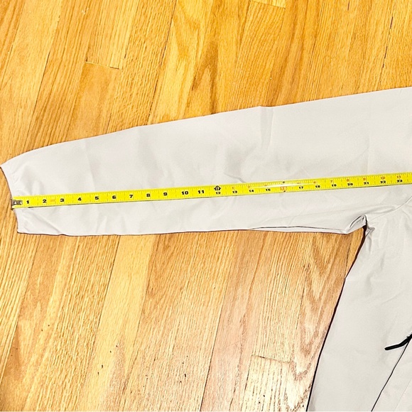 Nike Men’s Size M-Tall Unscripted Repel Anorak White Black Golf Jacket - Picture 6 of 9